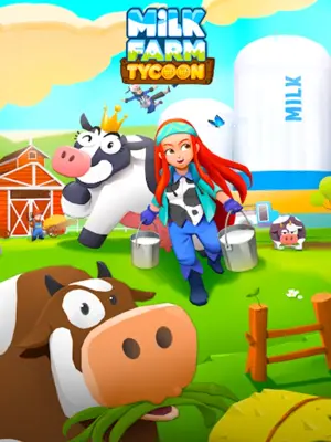 Milk Farm Tycoon android App screenshot 0