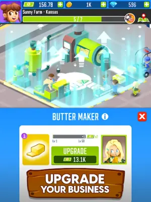 Milk Farm Tycoon android App screenshot 2